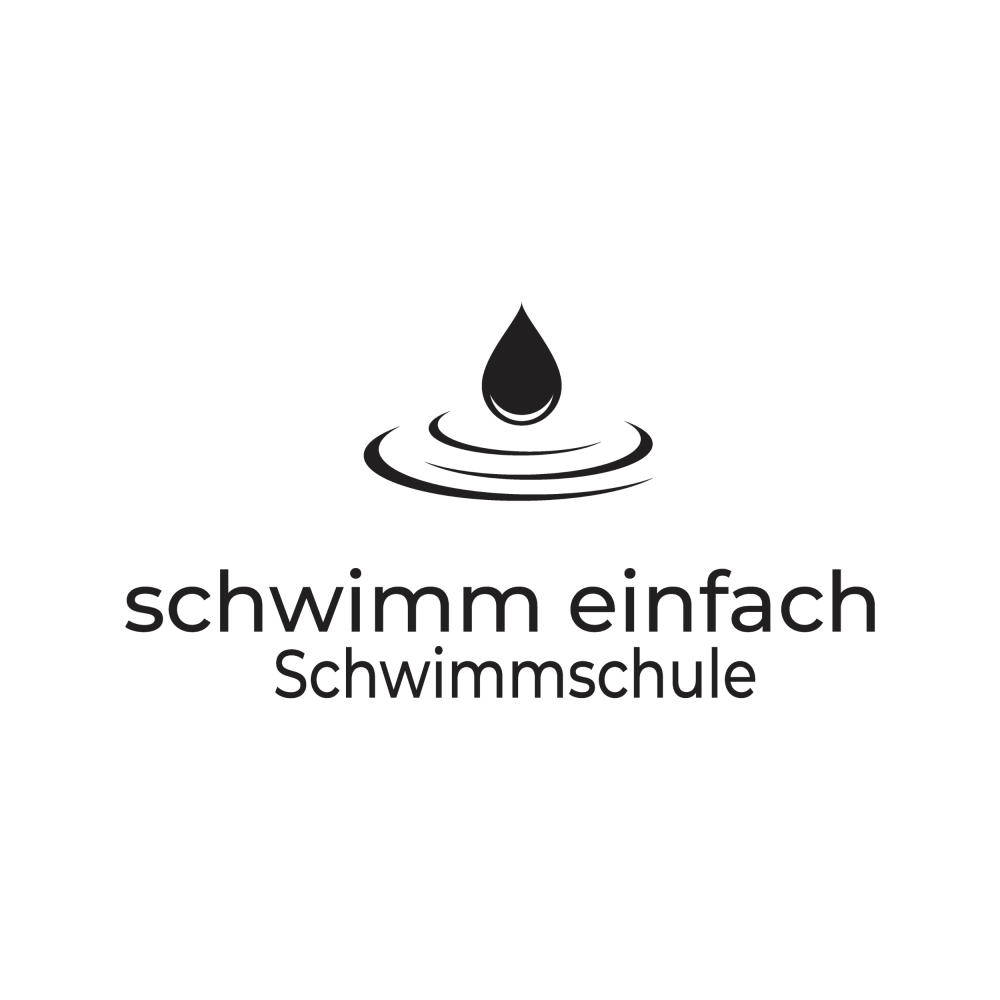 Logo Schwimmschule schwimm einfach (1000 x 1000 px)